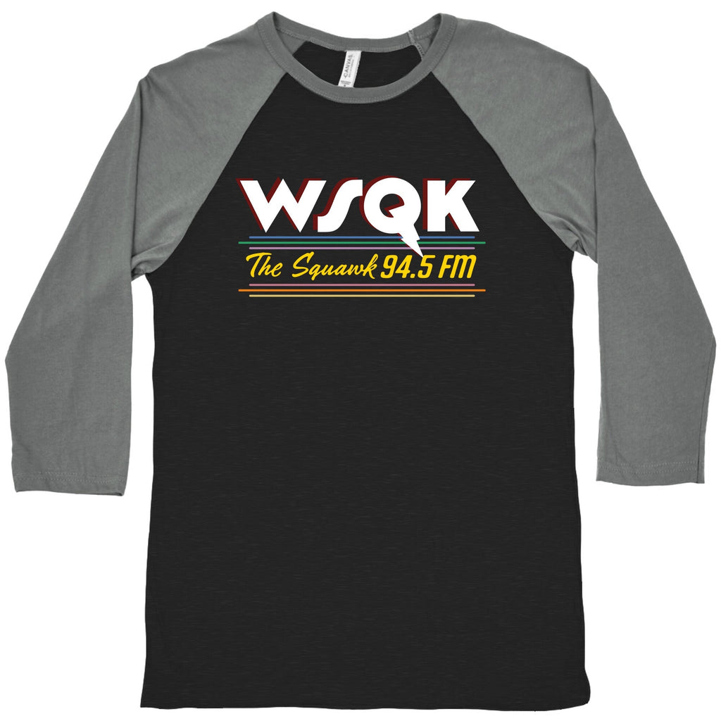 WSQK The Squawk Baseball - Adult & Kids T-Shirts, Sweatshirts & Hoodies apparel design preview 1