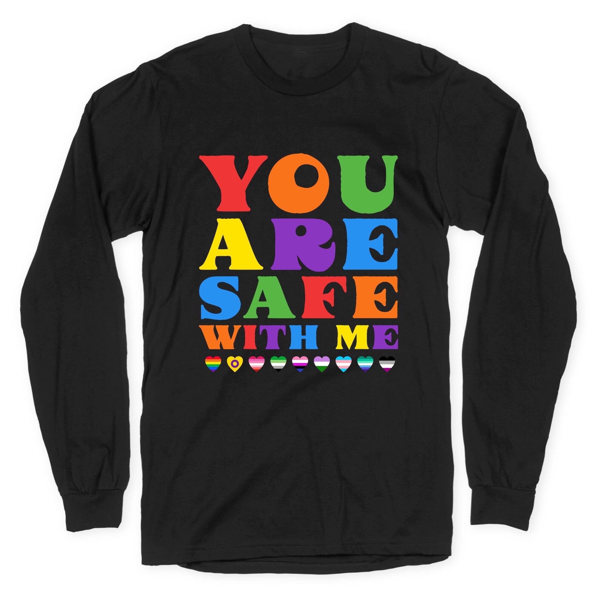 You Are Safe With Me - Adult & Kids T-Shirts, Sweatshirts & Hoodies apparel design preview 1