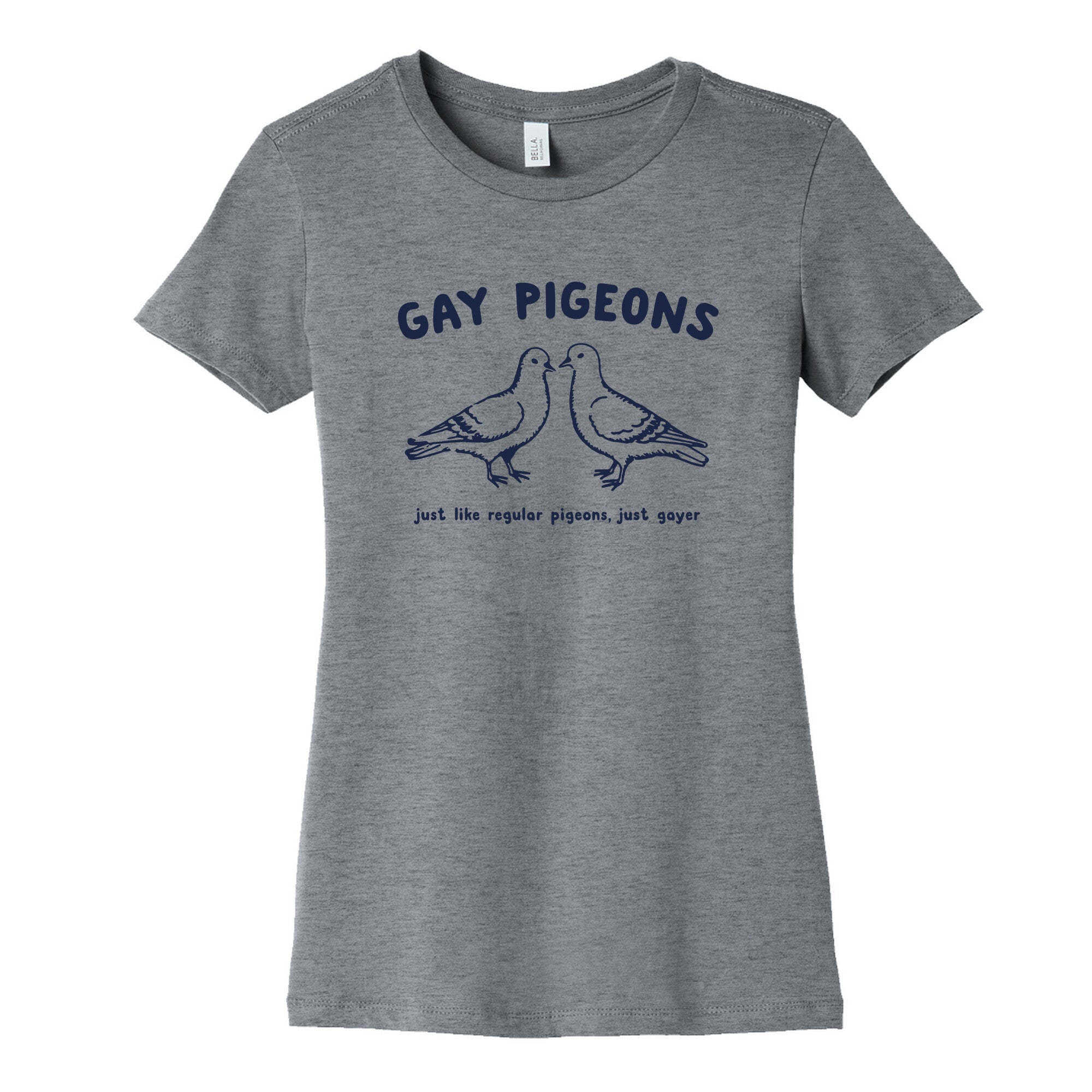 Gay Pigeons Womens Cotton - Adult & Kids T-Shirts, Sweatshirts & Hoodies apparel design preview 1