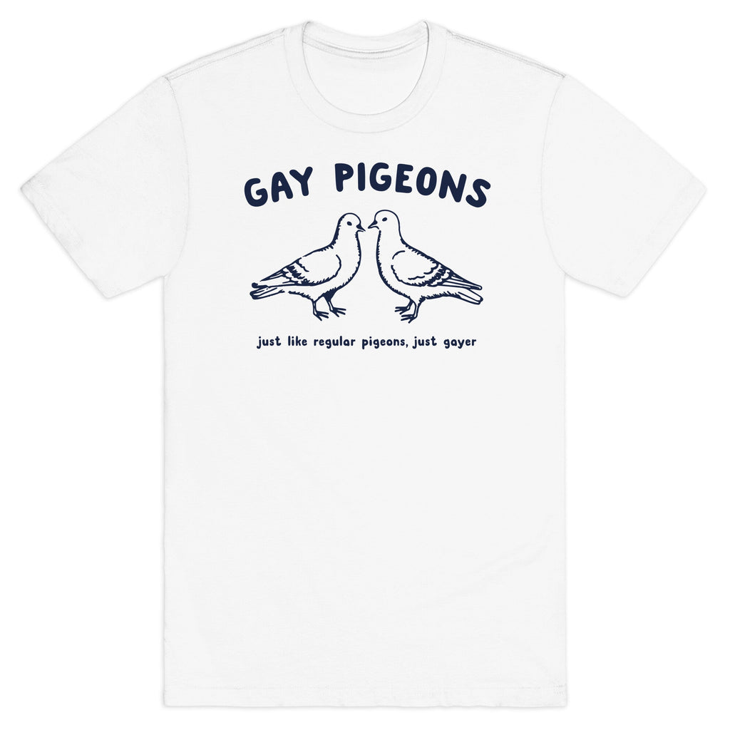 Gay Pigeons - Adult & Kids T-Shirts, Sweatshirts & Hoodies apparel design preview 1