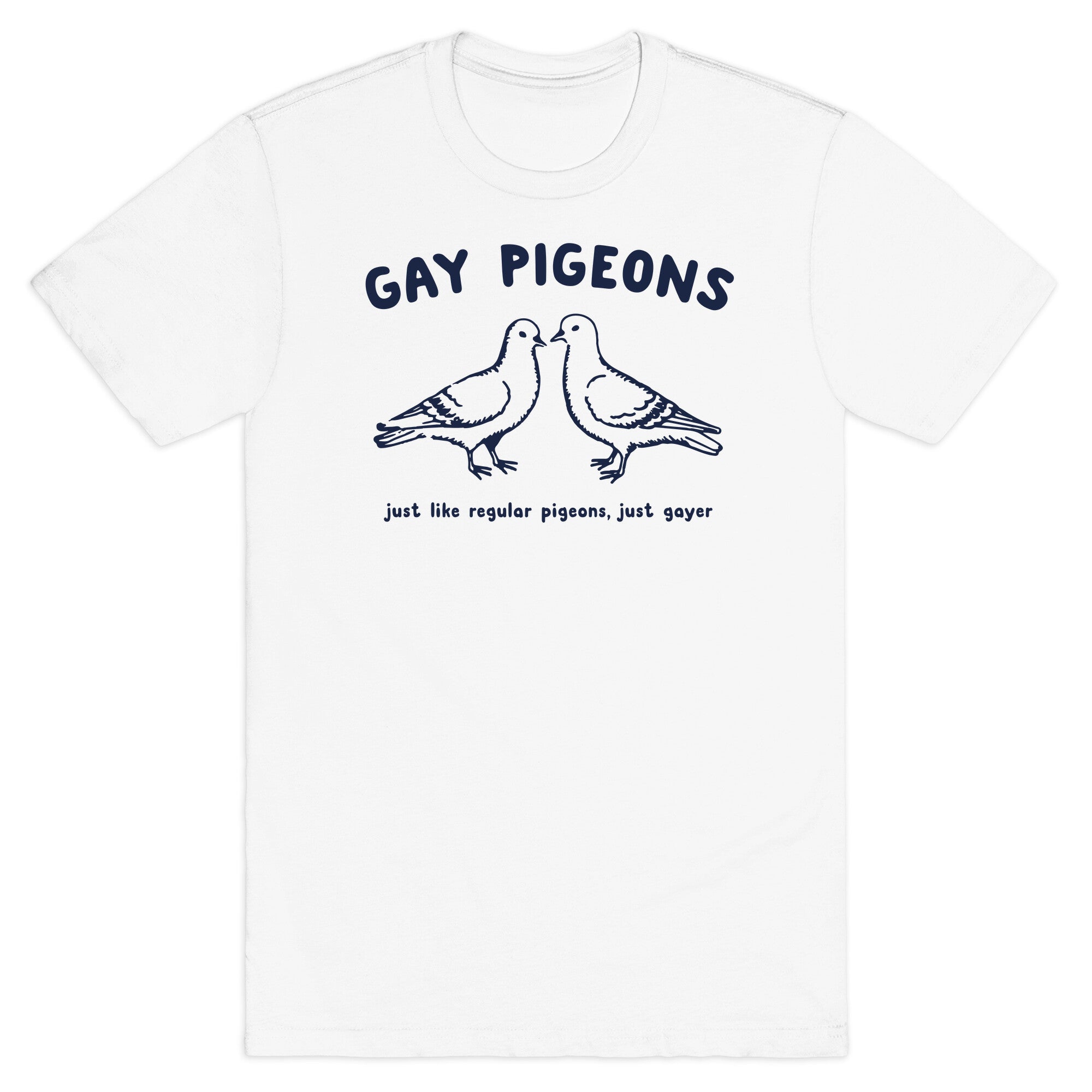 Gay Pigeons - Adult & Kids T-Shirts, Sweatshirts & Hoodies apparel design preview 1