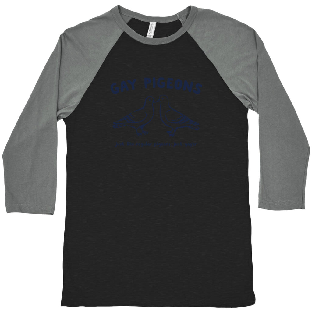 Gay Pigeons Baseball - Adult & Kids T-Shirts, Sweatshirts & Hoodies apparel design preview 1
