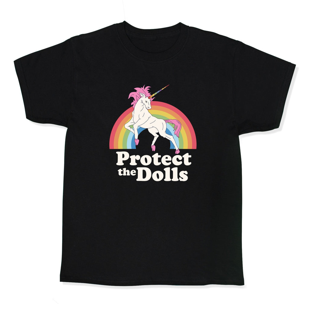 Protect The Dolls Unicorn - Adult & Kids T-Shirts, Sweatshirts & Hoodies apparel design preview 1
