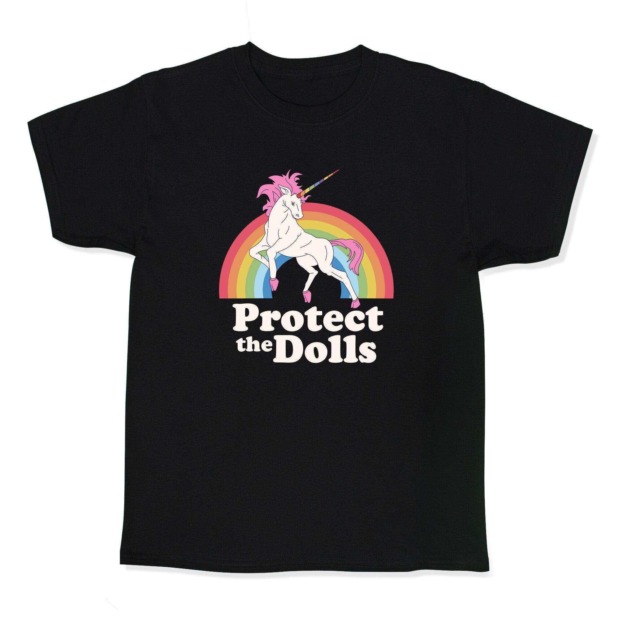Protect The Dolls Unicorn - Adult & Kids T-Shirts, Sweatshirts & Hoodies apparel design preview 1