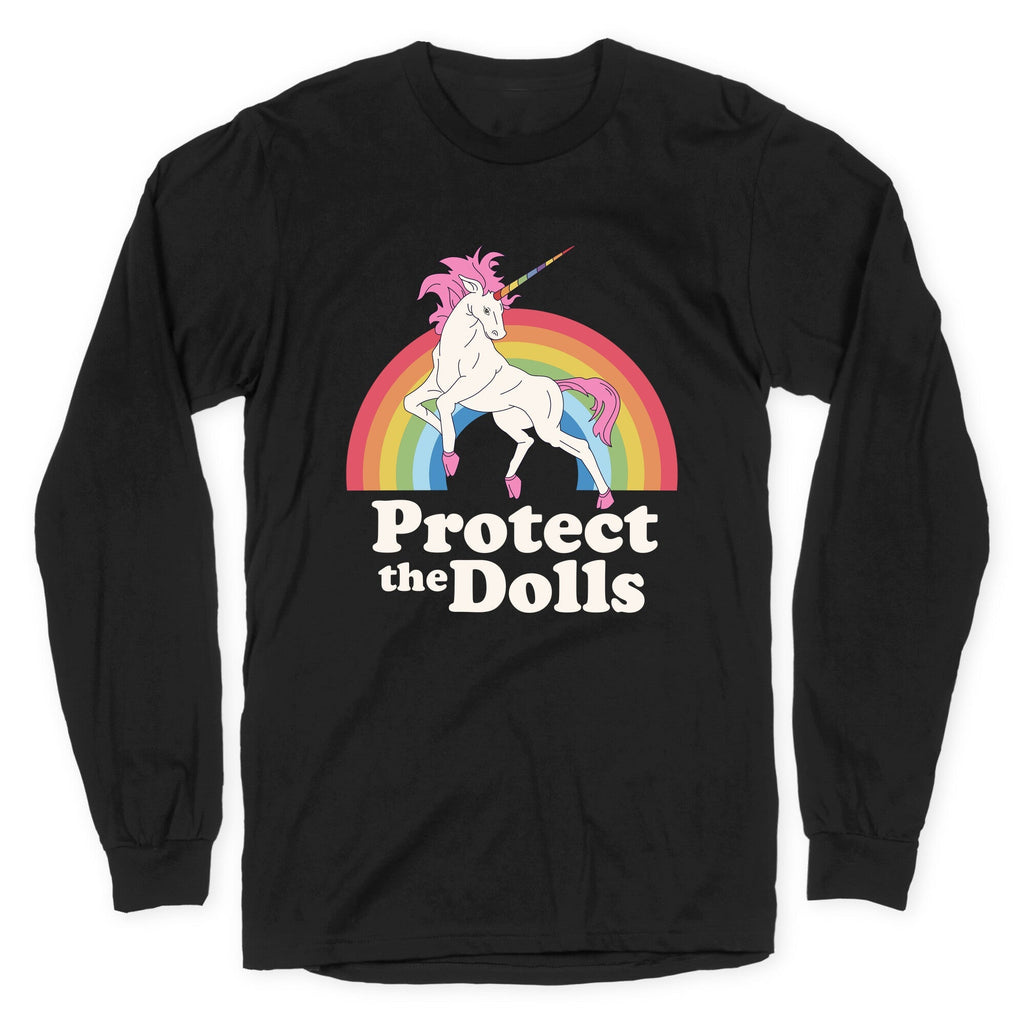 Protect The Dolls Unicorn - Adult & Kids T-Shirts, Sweatshirts & Hoodies apparel design preview 1