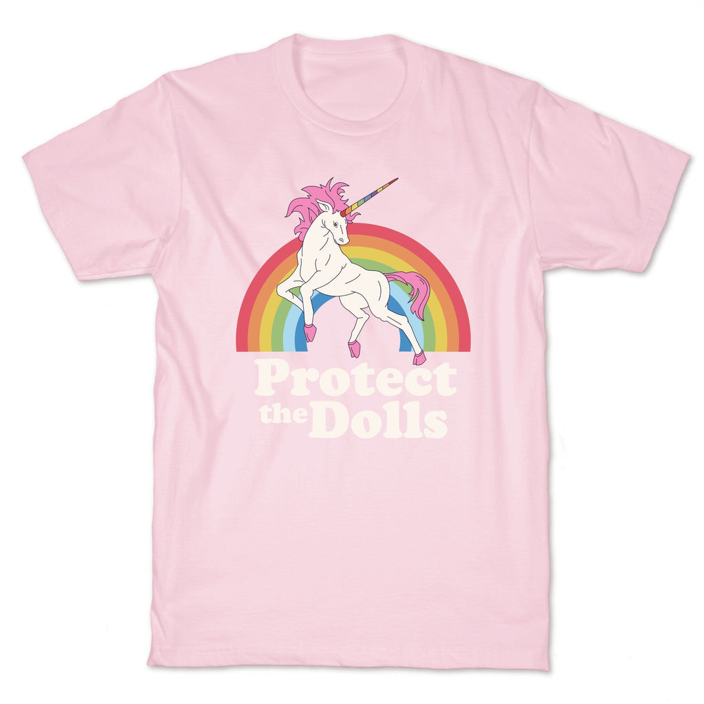 Protect The Dolls Unicorn - Adult & Kids T-Shirts, Sweatshirts & Hoodies apparel design preview 1