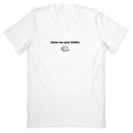 Show Me Your Books V-Neck - Adult & Kids T-Shirts, Sweatshirts & Hoodies apparel design preview 1