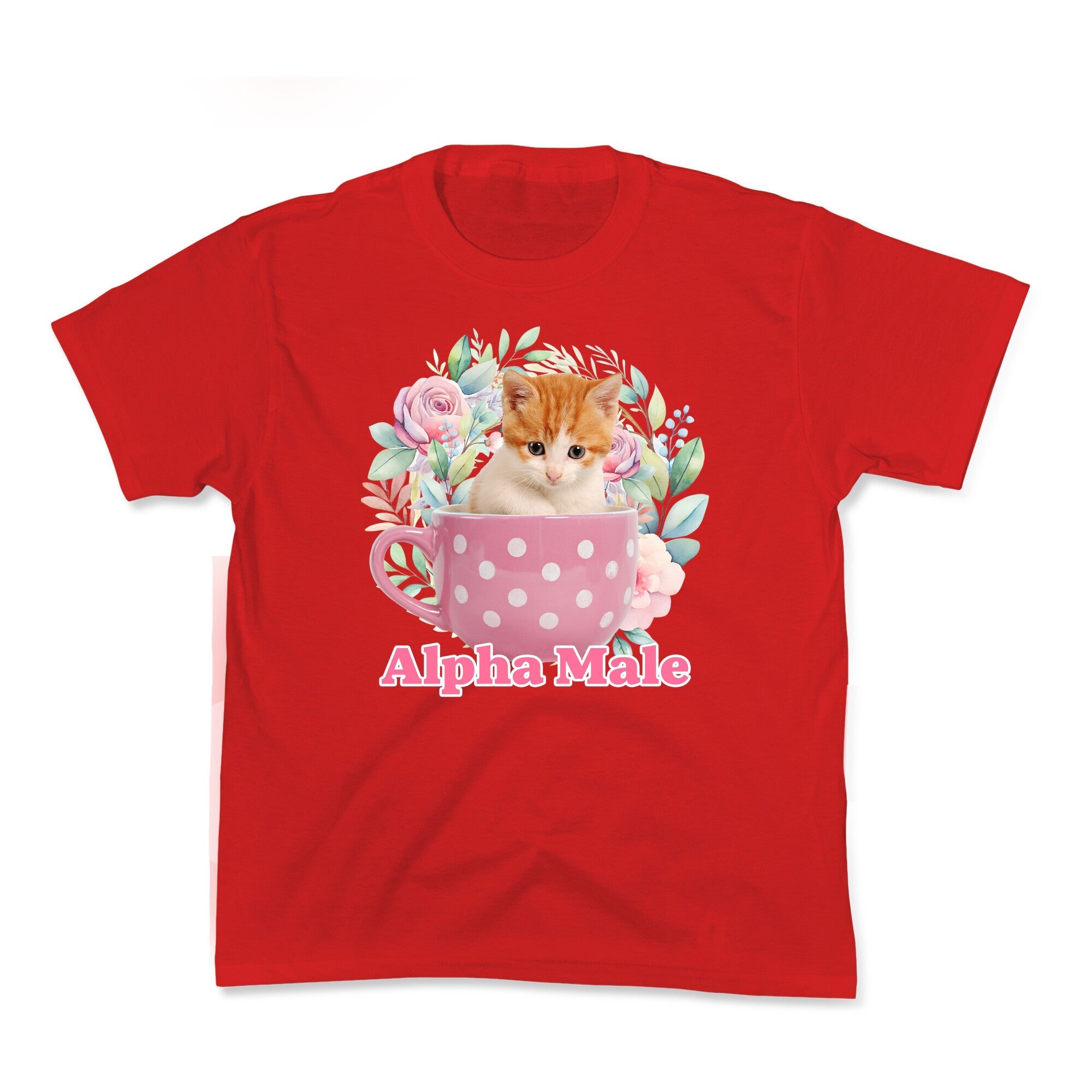 Alpha Male Kitten - Adult & Kids T-Shirts, Sweatshirts & Hoodies apparel design preview 1