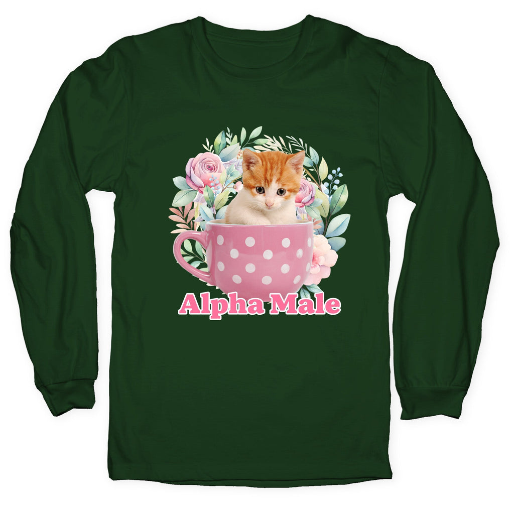 Alpha Male Kitten - Adult & Kids T-Shirts, Sweatshirts & Hoodies apparel design preview 1
