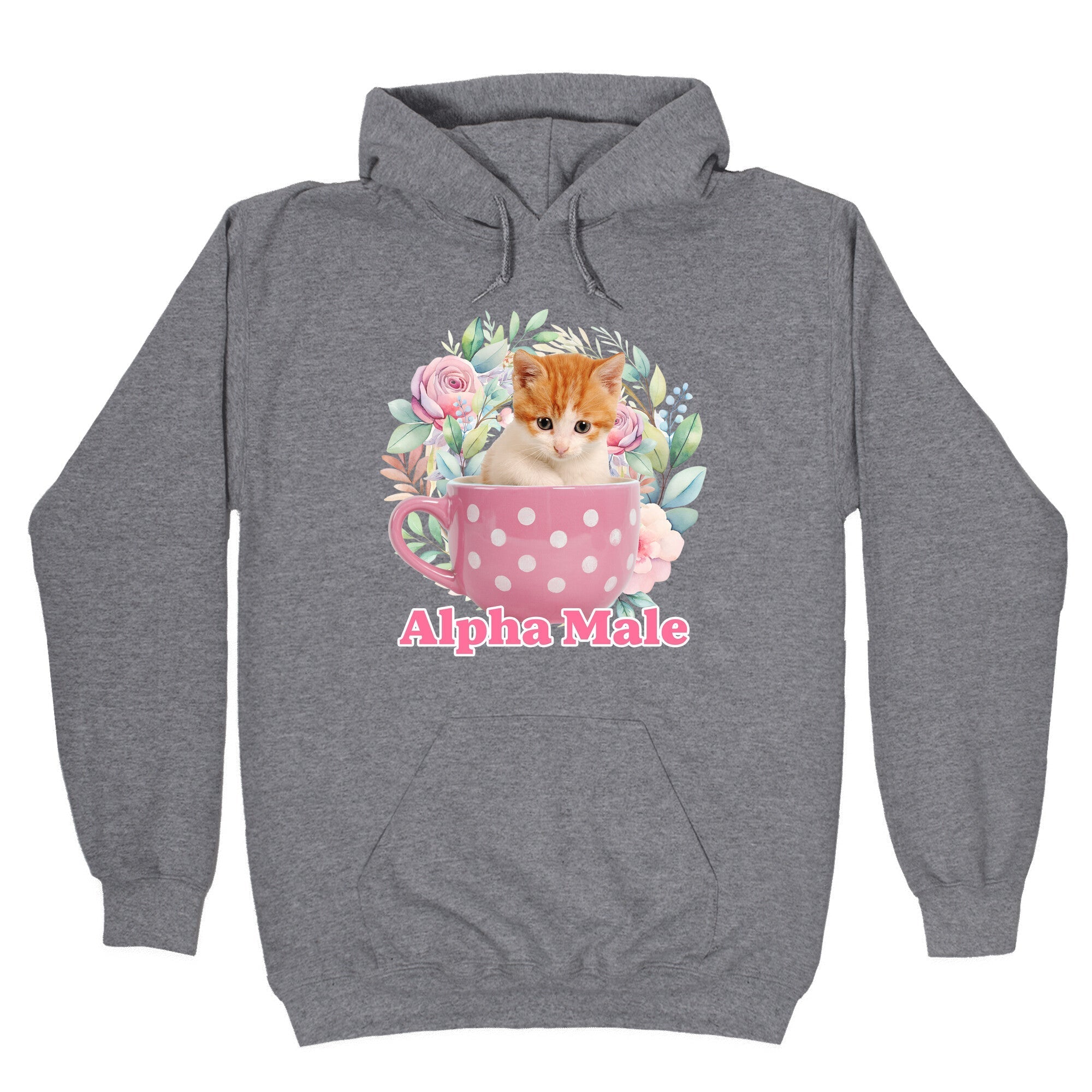 Alpha Male Kitten - Adult & Kids T-Shirts, Sweatshirts & Hoodies apparel design preview 1