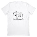 Rage Consumes Me Kitten V-Neck - Adult & Kids T-Shirts, Sweatshirts & Hoodies apparel design preview 1