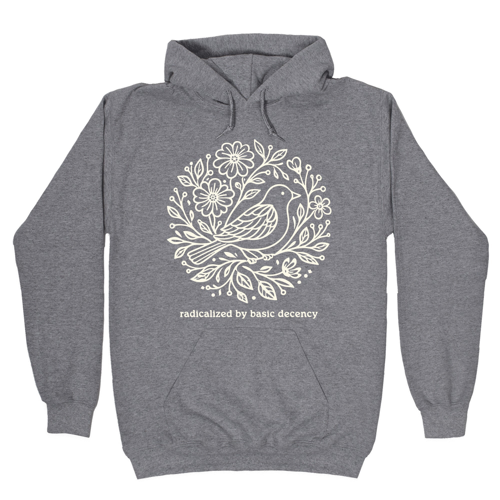 Radicalized By Basic Decency - Adult & Kids T-Shirts, Sweatshirts & Hoodies apparel design preview 1