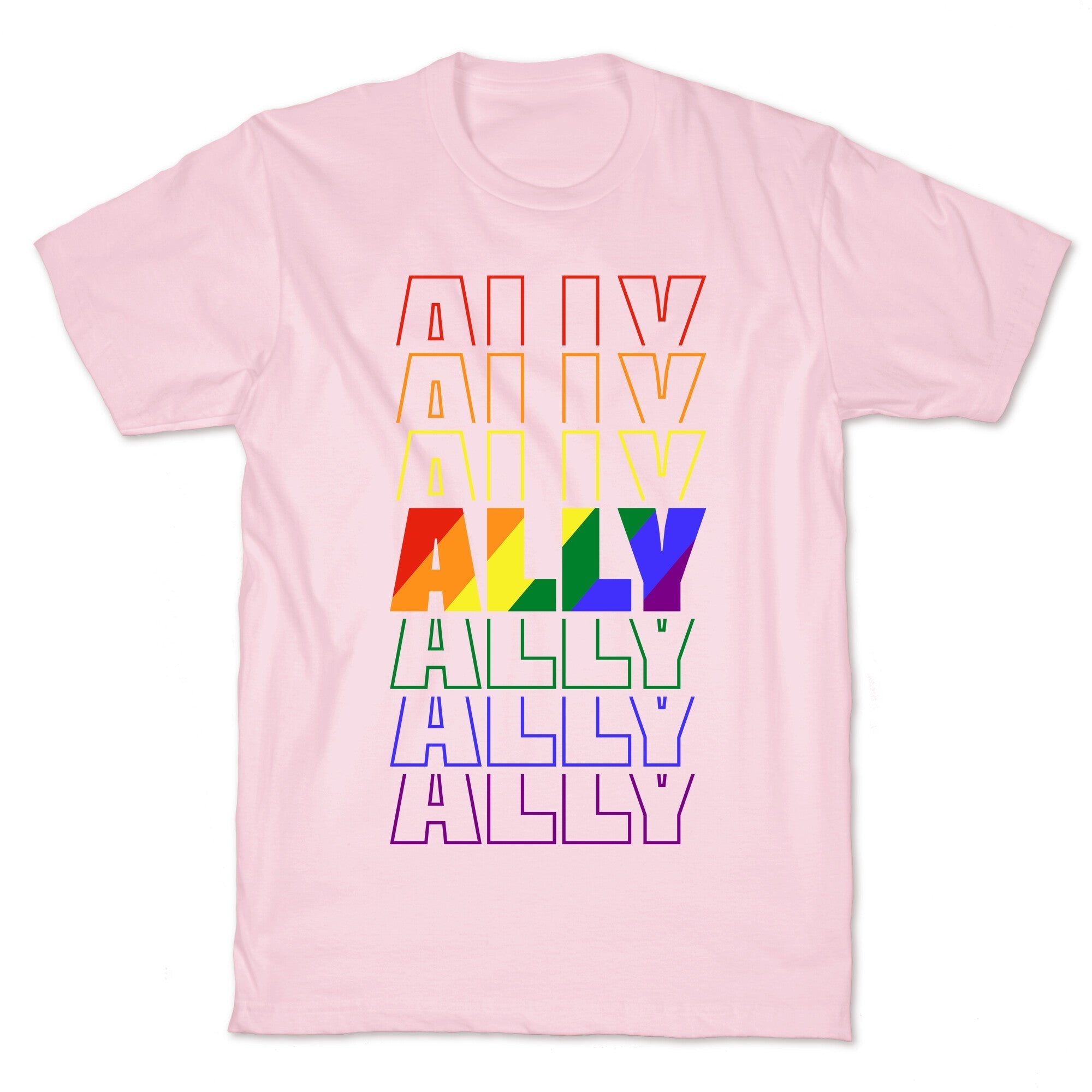 Ally LGBTQ - Adult & Kids T-Shirts, Sweatshirts & Hoodies apparel design preview 1