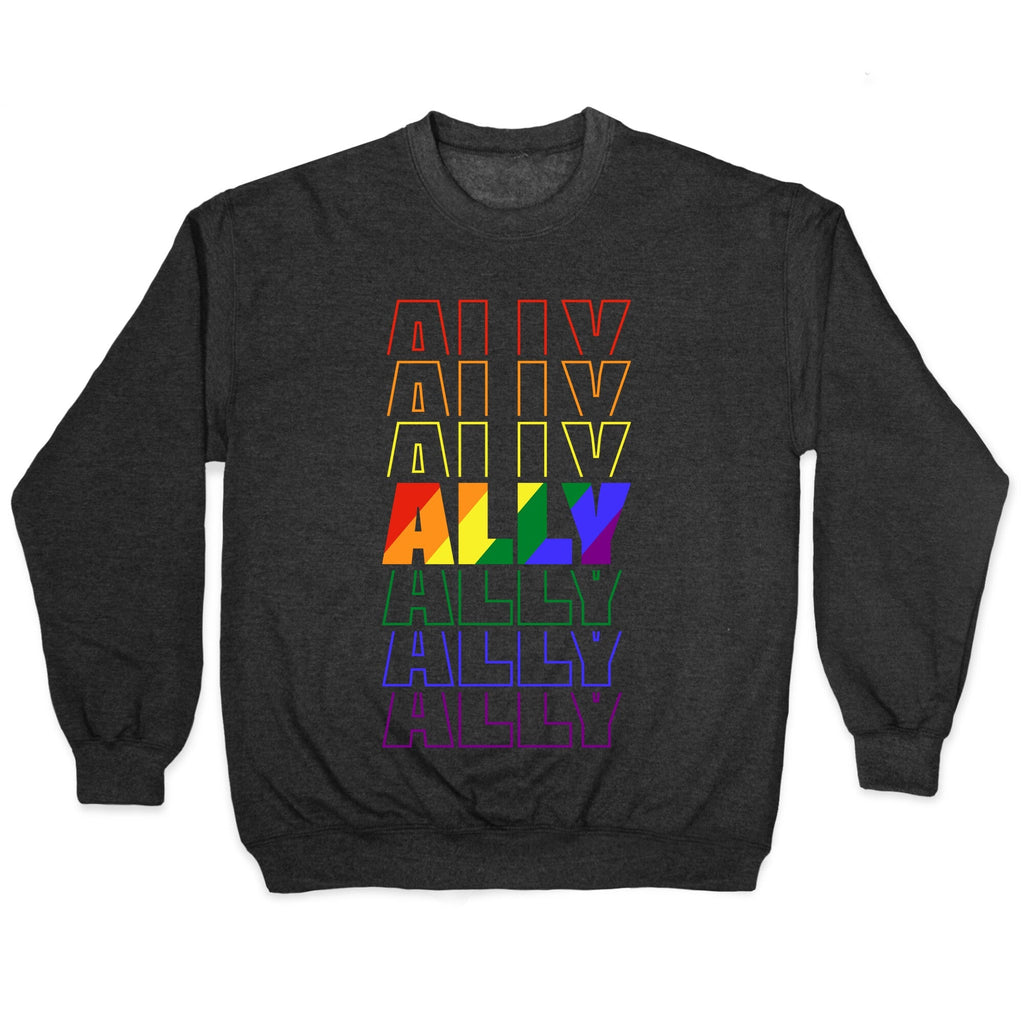 Ally LGBTQ Crewneck - Adult & Kids T-Shirts, Sweatshirts & Hoodies apparel design preview 1
