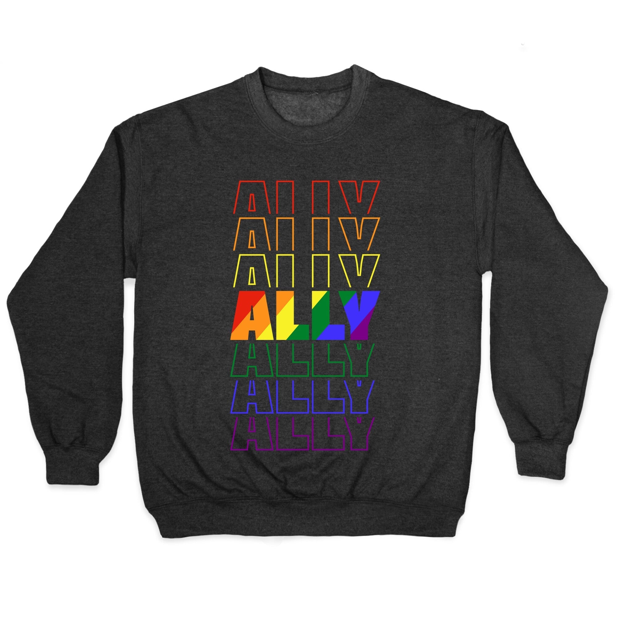 Ally LGBTQ Crewneck - Adult & Kids T-Shirts, Sweatshirts & Hoodies apparel design preview 1