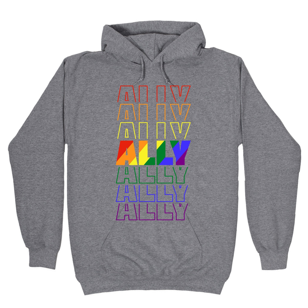 Ally LGBTQ - Adult & Kids T-Shirts, Sweatshirts & Hoodies apparel design preview 1