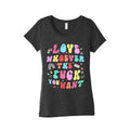 Love Whoever The F You Want Womens Triblend - Adult & Kids T-Shirts, Sweatshirts & Hoodies apparel design preview 1