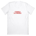 Chinga La Migra V-Neck - Adult & Kids T-Shirts, Sweatshirts & Hoodies apparel design preview 1