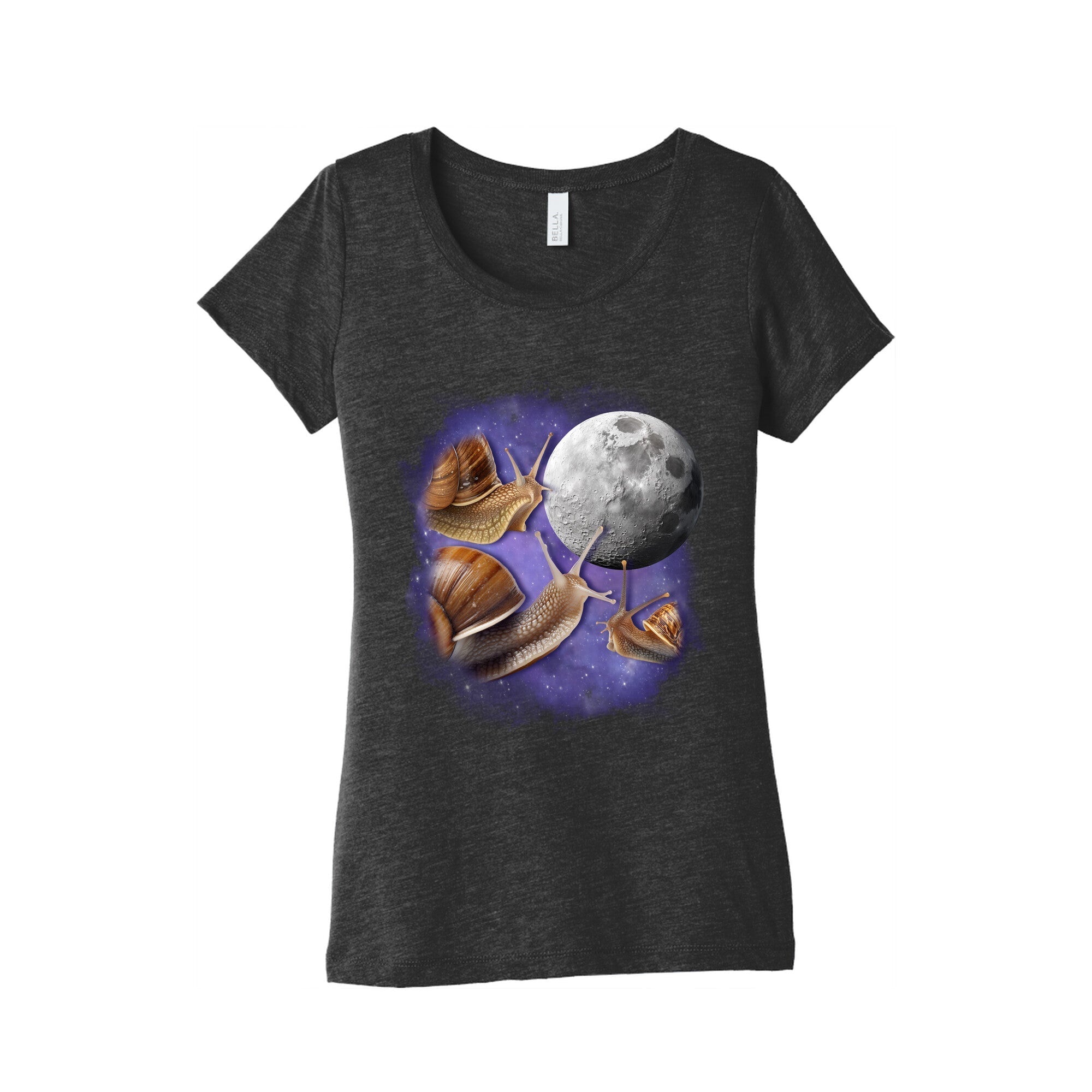Yearning Snails Womens Triblend - Adult & Kids T-Shirts, Sweatshirts & Hoodies apparel design preview 1