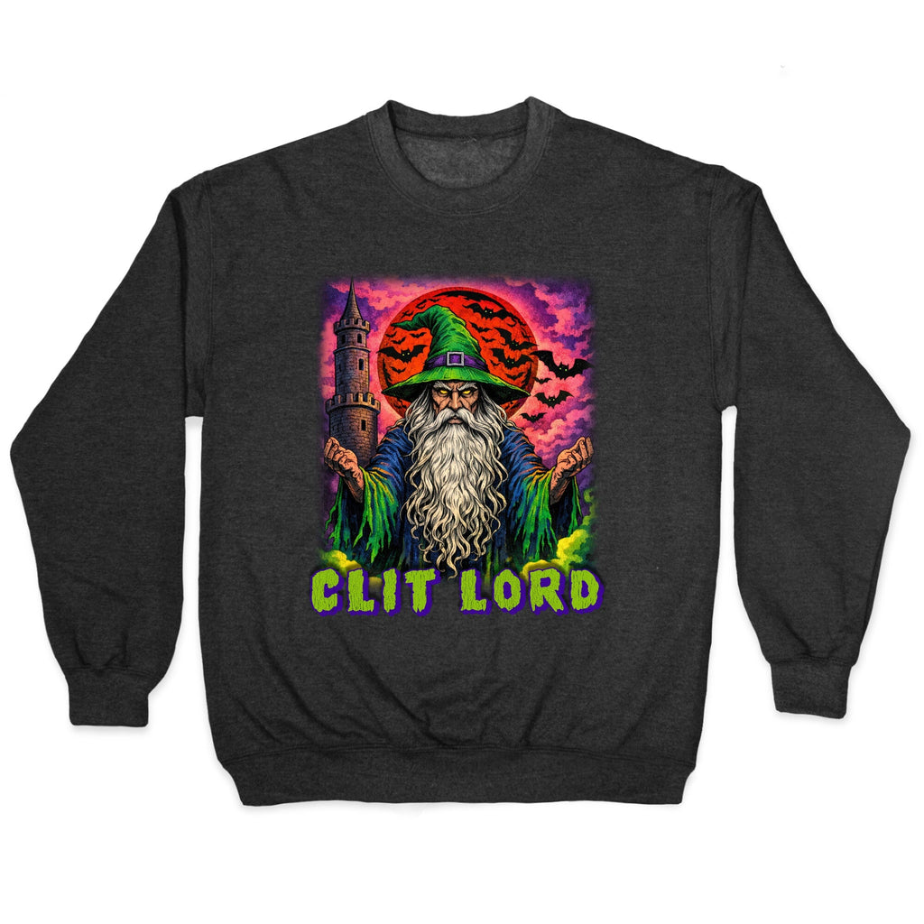 Clit Lord Crewneck - Adult & Kids T-Shirts, Sweatshirts & Hoodies apparel design preview 1