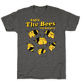 Save The Bees Boobees Unisex Triblend - Adult & Kids T-Shirts, Sweatshirts & Hoodies apparel design preview 1