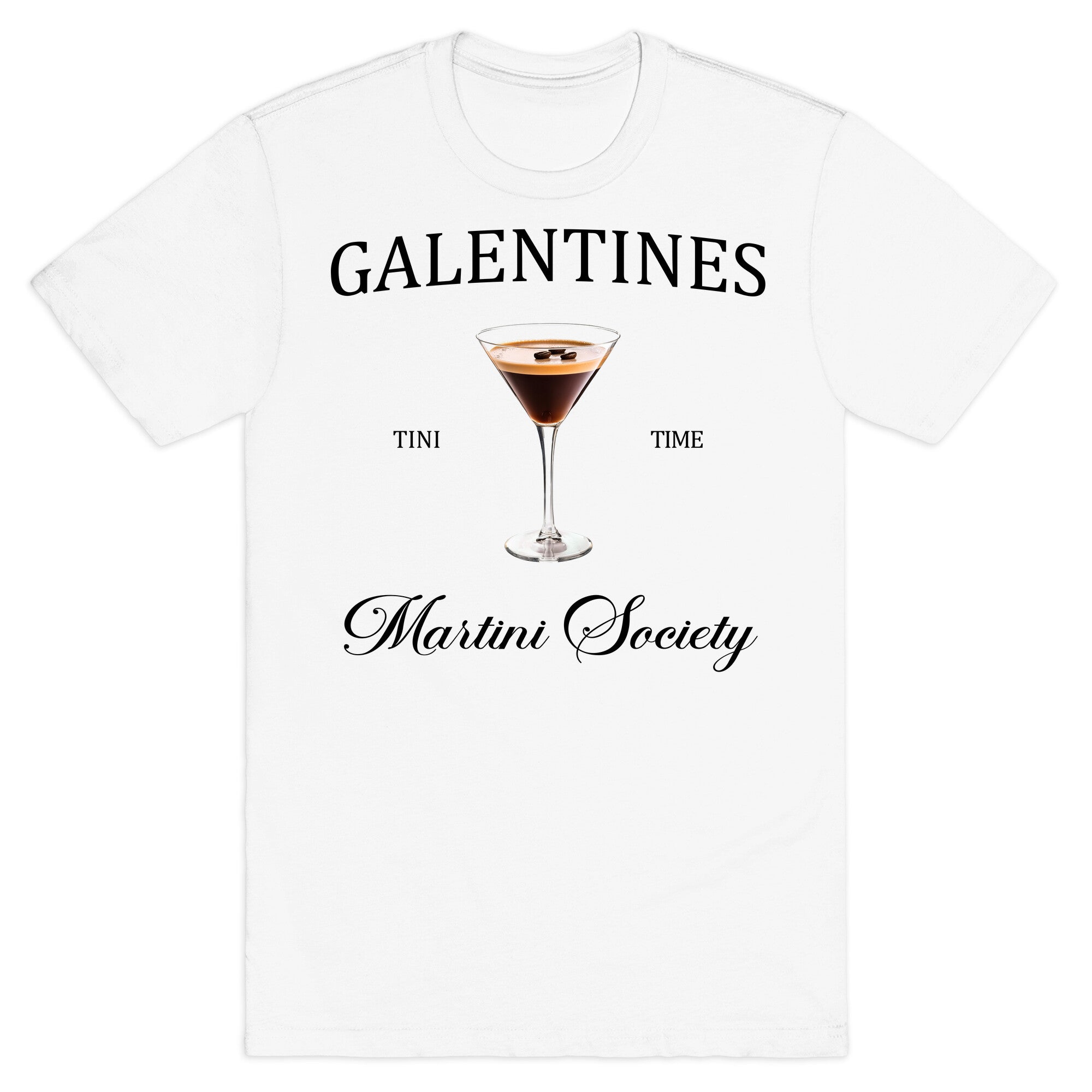 Galentines Tini Time - Adult & Kids T-Shirts, Sweatshirts & Hoodies apparel design preview 1