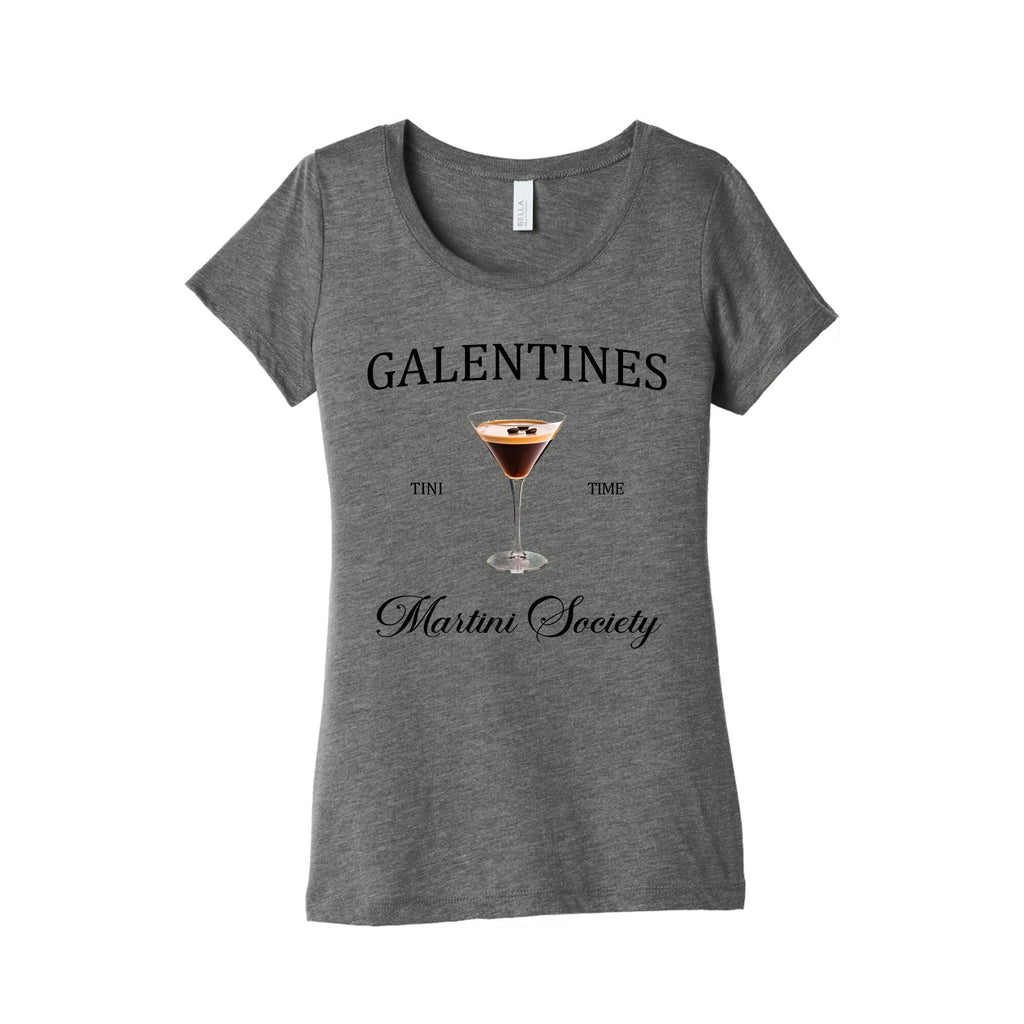 Galentines Tini Time Womens Triblend - Adult & Kids T-Shirts, Sweatshirts & Hoodies apparel design preview 1