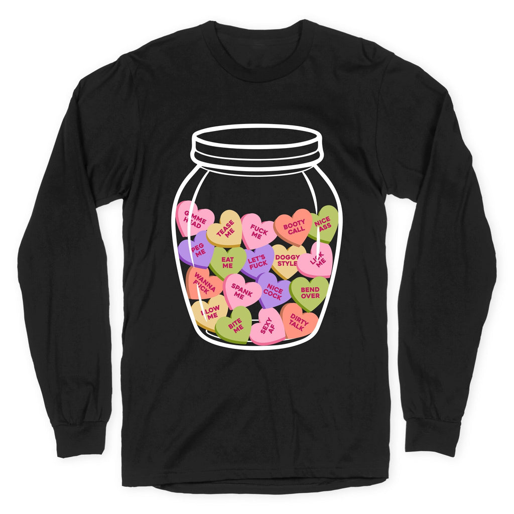 Candy Hearts NSFW - Adult & Kids T-Shirts, Sweatshirts & Hoodies apparel design preview 1