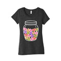 Candy Hearts NSFW Womens Triblend - Adult & Kids T-Shirts, Sweatshirts & Hoodies apparel design preview 1