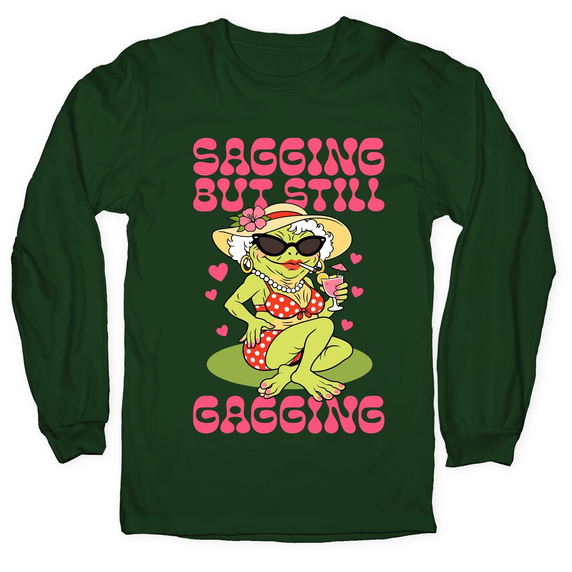 Sagging But Still Gagging - Adult & Kids T-Shirts, Sweatshirts & Hoodies apparel design preview 1