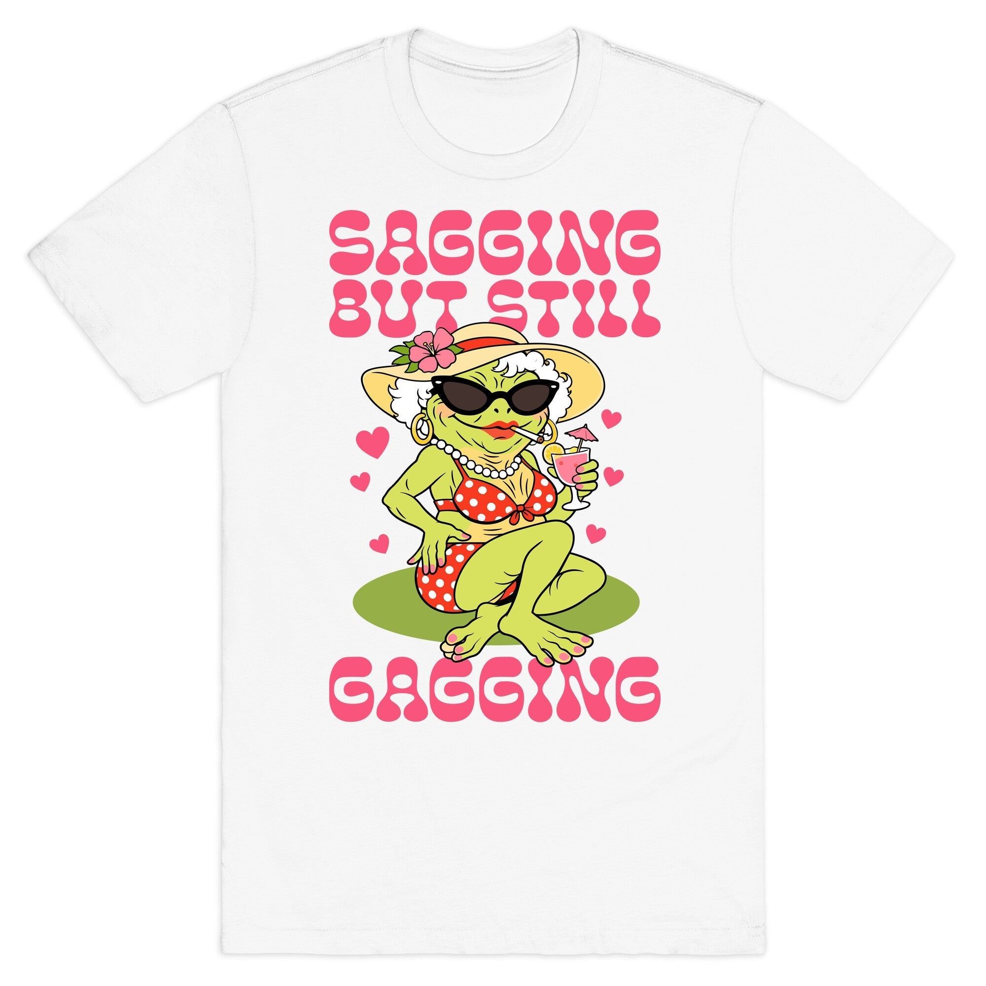 Sagging But Still Gagging - Adult & Kids T-Shirts, Sweatshirts & Hoodies apparel design preview 1