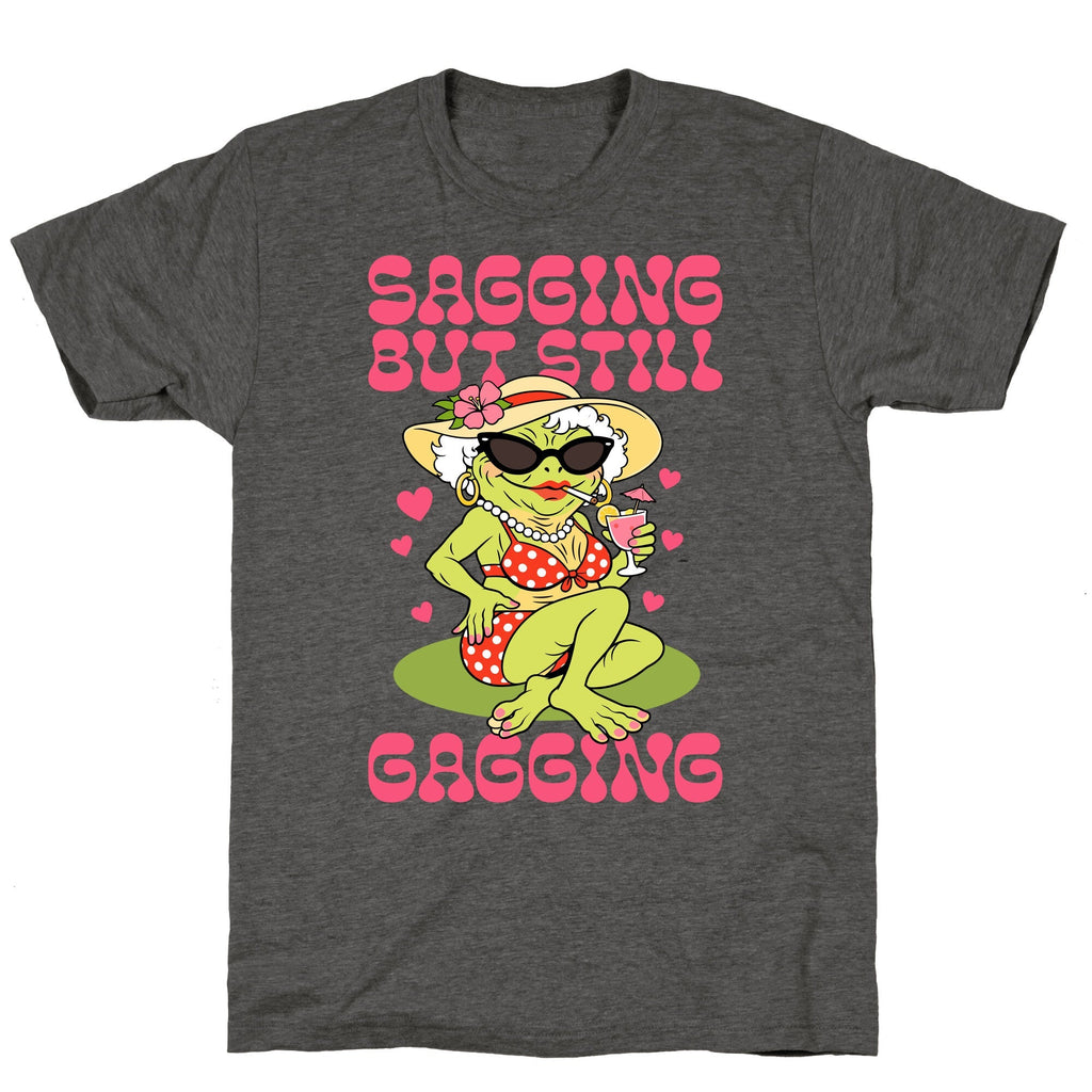 Sagging But Still Gagging Unisex Triblend - Adult & Kids T-Shirts, Sweatshirts & Hoodies apparel design preview 1