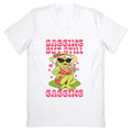 Sagging But Still Gagging V-Neck - Adult & Kids T-Shirts, Sweatshirts & Hoodies apparel design preview 1