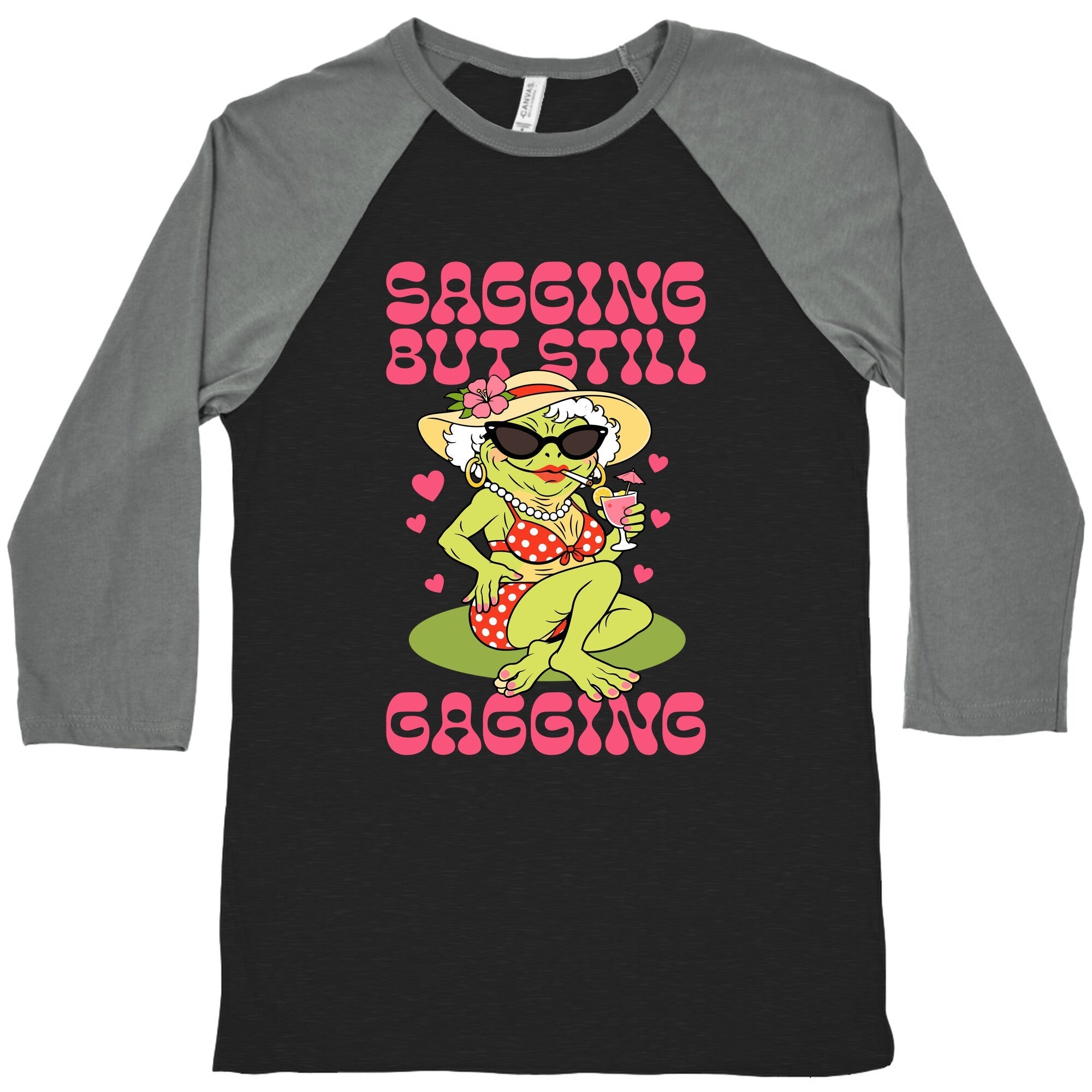 Sagging But Still Gagging Baseball - Adult & Kids T-Shirts, Sweatshirts & Hoodies apparel design preview 1