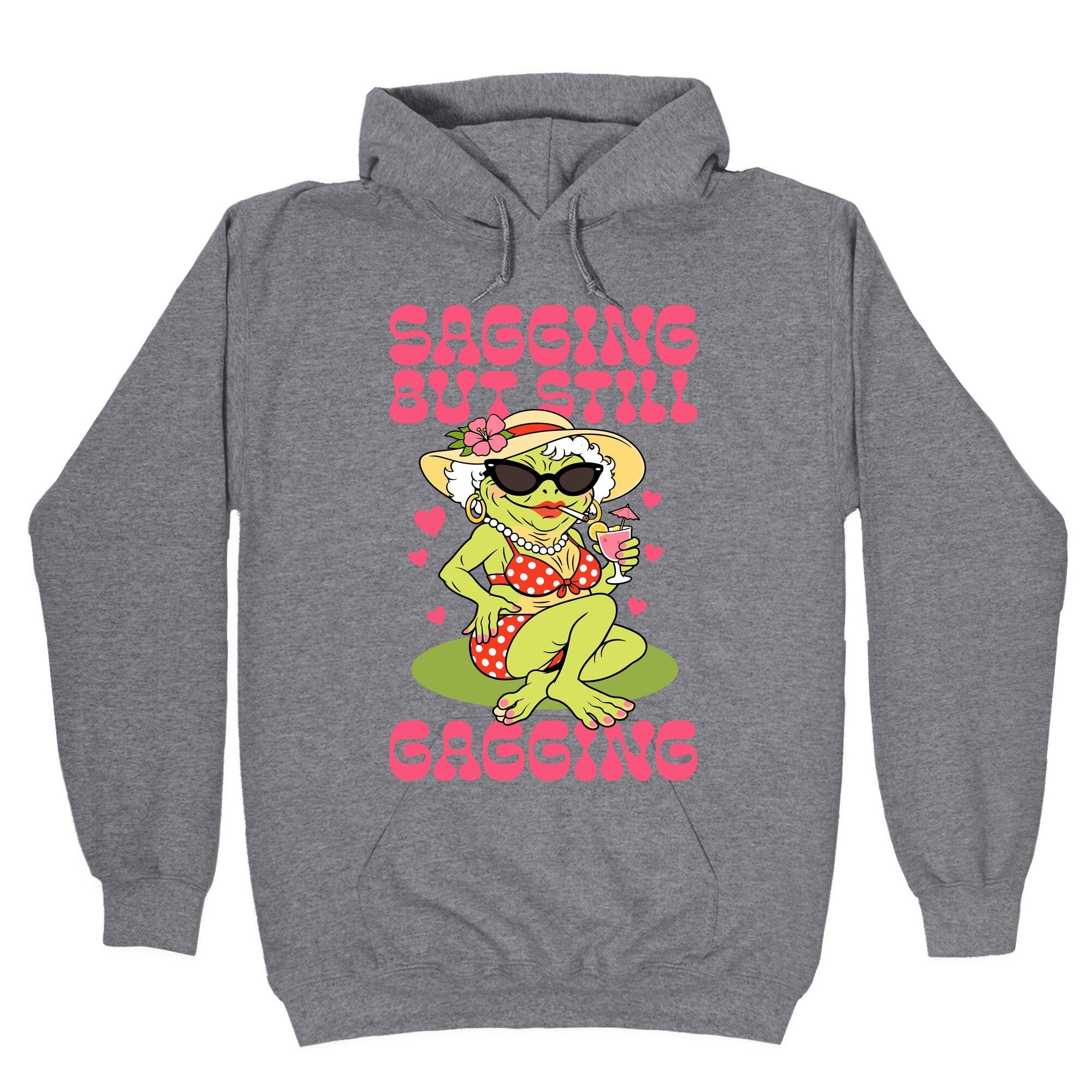 Sagging But Still Gagging - Adult & Kids T-Shirts, Sweatshirts & Hoodies apparel design preview 1