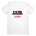 V Is For Vodka V-Neck - Adult & Kids T-Shirts, Sweatshirts & Hoodies apparel design preview 1