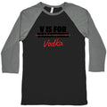 V Is For Vodka Baseball - Adult & Kids T-Shirts, Sweatshirts & Hoodies apparel design preview 1