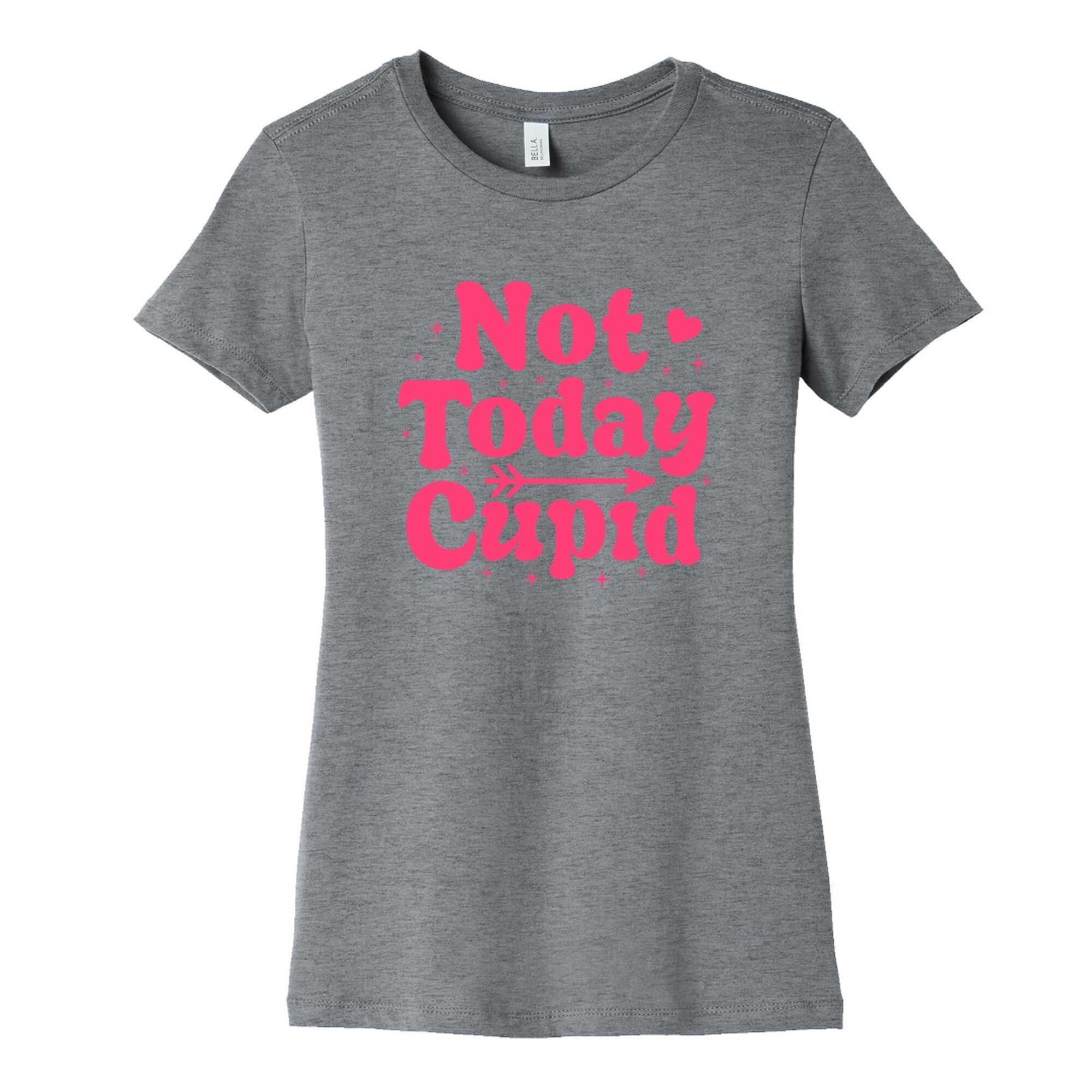 Not Today Cupid Womens Cotton - Adult & Kids T-Shirts, Sweatshirts & Hoodies apparel design preview 1