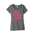 Not Today Cupid Womens Triblend - Adult & Kids T-Shirts, Sweatshirts & Hoodies apparel design preview 1