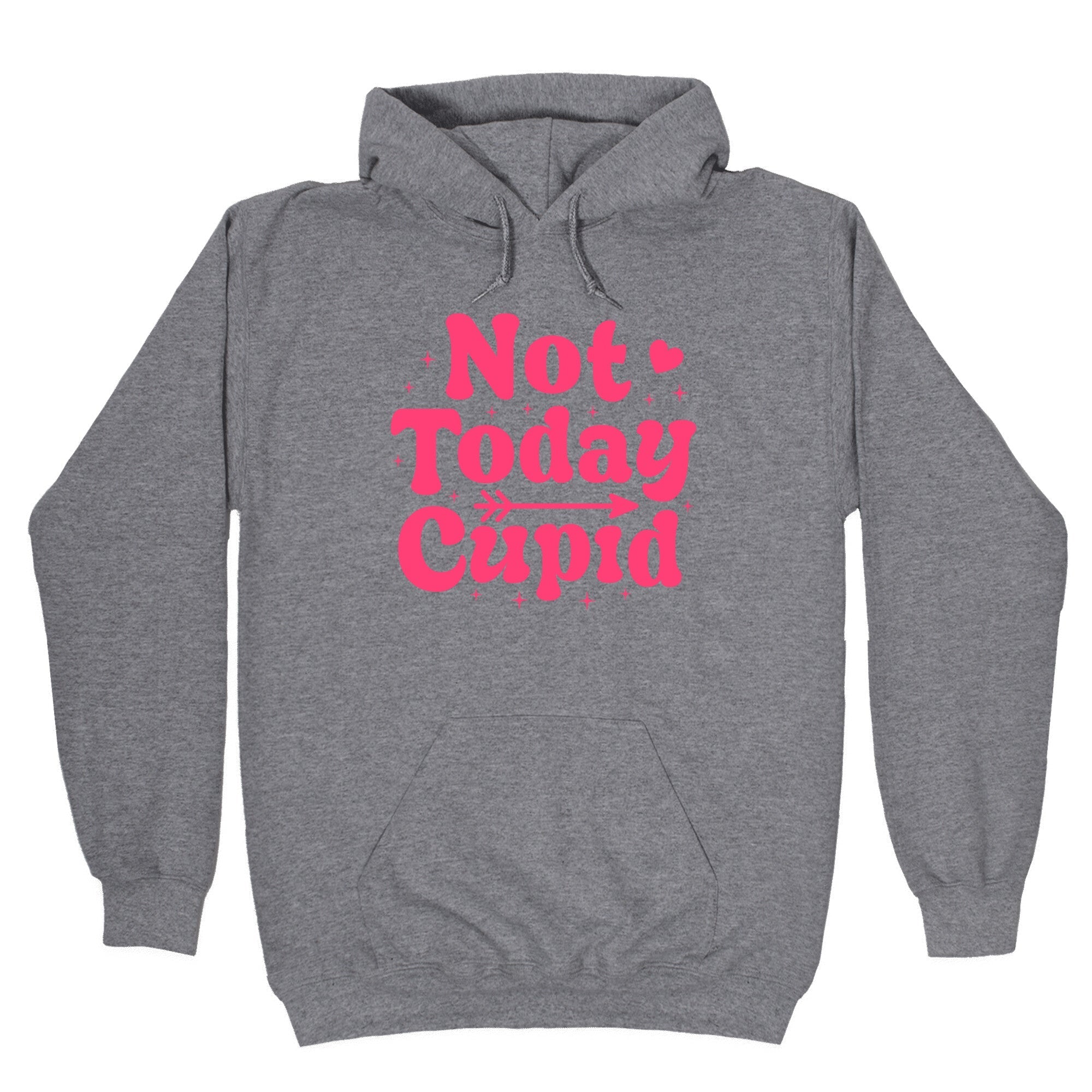 Not Today Cupid - Adult & Kids T-Shirts, Sweatshirts & Hoodies apparel design preview 1