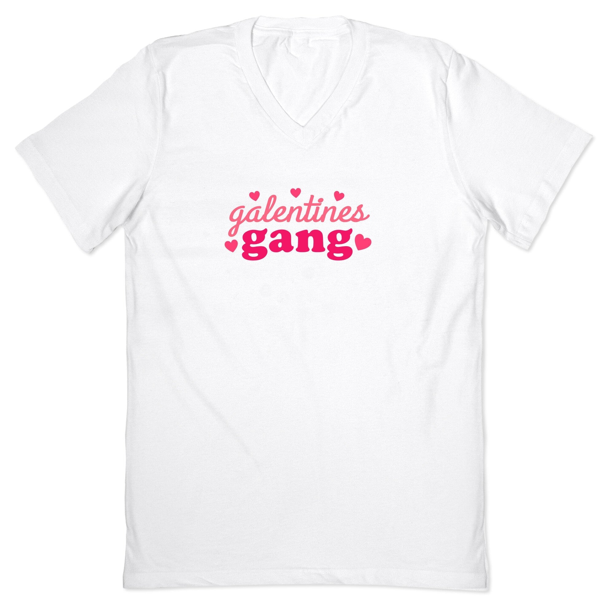 Galentines Gang V-Neck - Adult & Kids T-Shirts, Sweatshirts & Hoodies apparel design preview 1