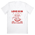 Love Is In The Air V-Neck - Adult & Kids T-Shirts, Sweatshirts & Hoodies apparel design preview 1