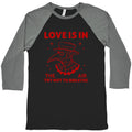 Love Is In The Air Baseball - Adult & Kids T-Shirts, Sweatshirts & Hoodies apparel design preview 1