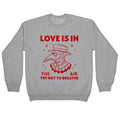 Love Is In The Air Crewneck - Adult & Kids T-Shirts, Sweatshirts & Hoodies apparel design preview 1
