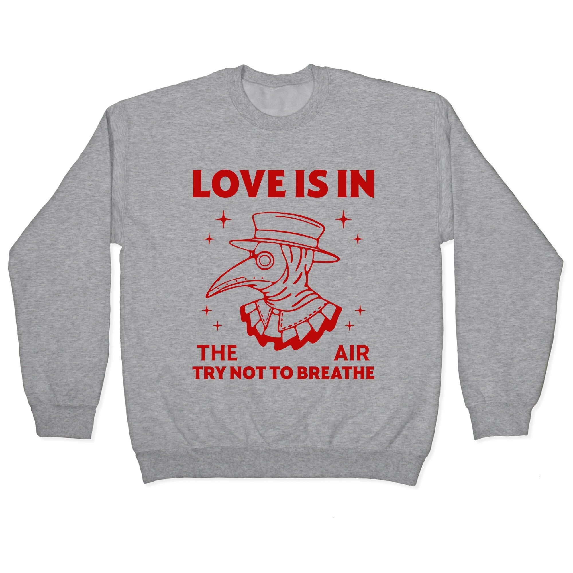 Love Is In The Air Crewneck - Adult & Kids T-Shirts, Sweatshirts & Hoodies apparel design preview 1