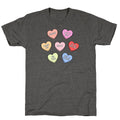 Sarcastic Candy Hearts Unisex Triblend - Adult & Kids T-Shirts, Sweatshirts & Hoodies apparel design preview 1