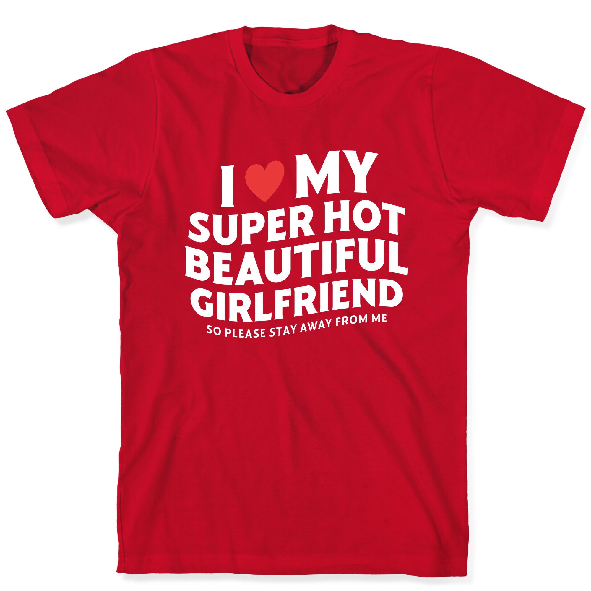 I Love My Girlfriend - Adult & Kids T-Shirts, Sweatshirts & Hoodies apparel design preview 1