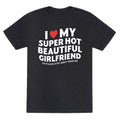 I Love My Girlfriend Unisex Triblend - Adult & Kids T-Shirts, Sweatshirts & Hoodies apparel design preview 1