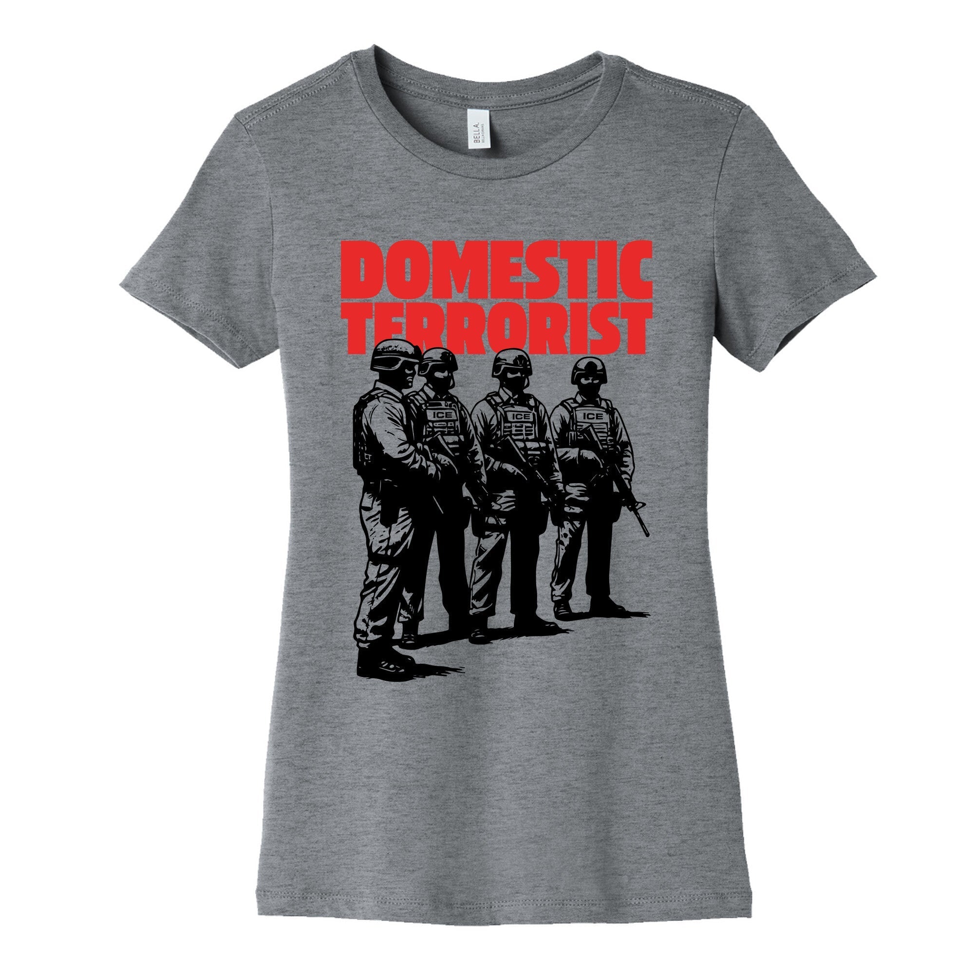 Domestic Terrorist Womens Cotton - Adult & Kids T-Shirts, Sweatshirts & Hoodies apparel design preview 1