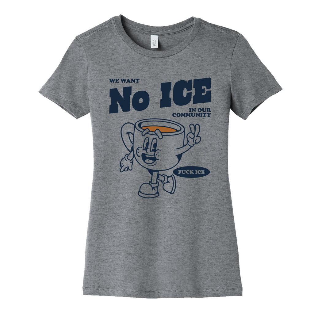 No ICE Womens Cotton - Adult & Kids T-Shirts, Sweatshirts & Hoodies apparel design preview 1